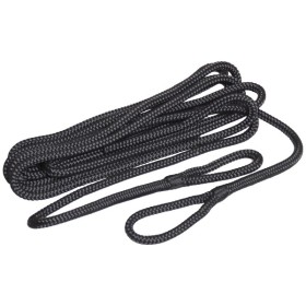 Robline fenderline flettet 2pak sort 6mm x 1,5m