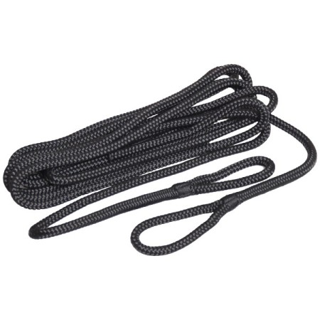 Robline fenderline flettet 2pak sort 6mm x 1,5m