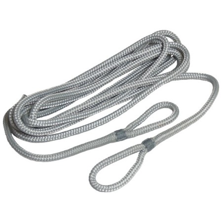 Robline fenderline flettet 2pak grå 10mm x 2m