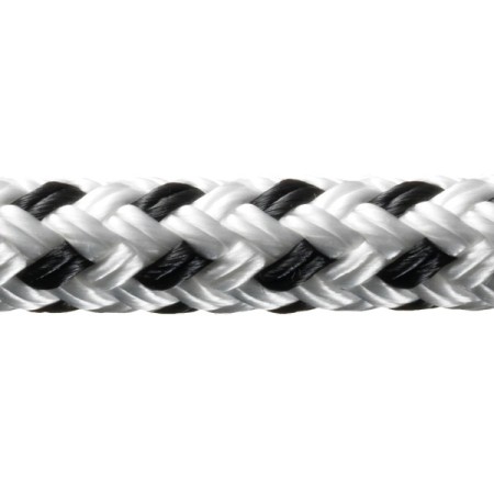 Robline Rio 8mm Hvid/Sort 200m