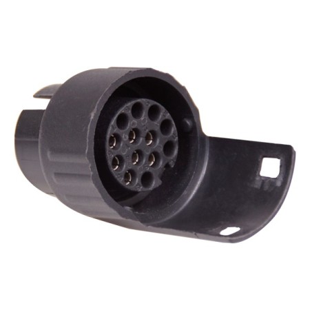 Trailer adapter stik bil 7 pol - trailer 13 pol