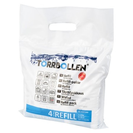 Torrbollen refill 4 stk.