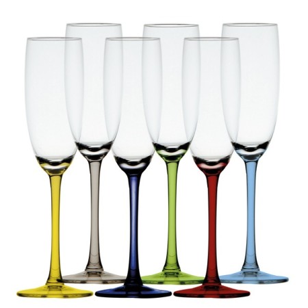 MB Party Champagne glas 22cm 170 ml 6 stk NON SLIP