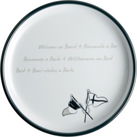 MB Welcome on board dessert tallerken Ø21cm 255g 6stk NON SL