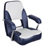 ESM styrestol mini mojo med faste armlæn navy/light grey