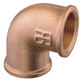 Guidi Bøjning 90° ind/ind  1/2" bronze