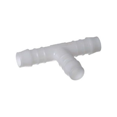 Plast t-stykke 13mm