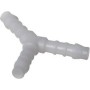 Plast y-stykke 6mm