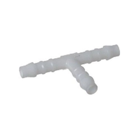 Plast t-stykke 8mm