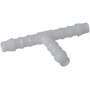 Plast t-stykke 8mm
